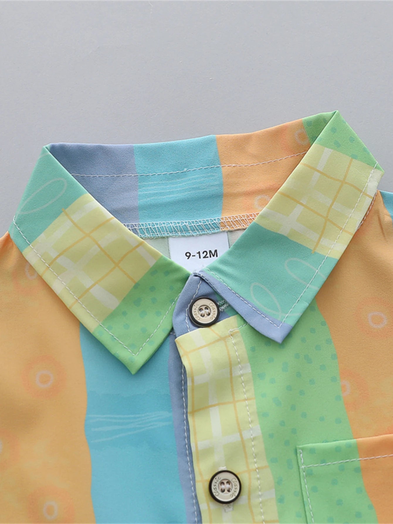Baby & Toddler 2-Piece Stripe Shirt & Shorts Set