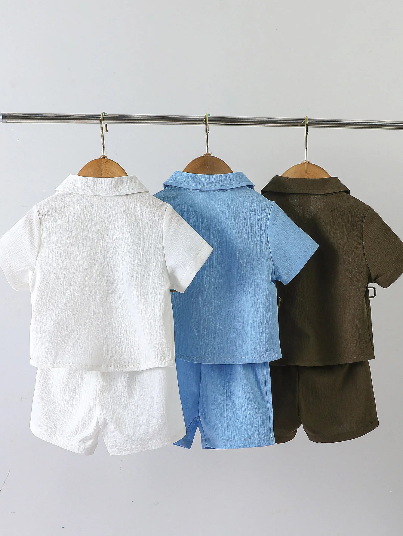 Boy 6-Piece Summer Top & Shorts Set